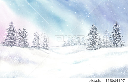 もみの木 雪景色 森林 雪の写真素材 - PIXTA