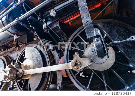 SL 車輪 動輪 機関車の写真素材 - PIXTA