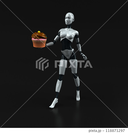 女性 アンドロイド ロボット セクシーの写真素材 - PIXTA