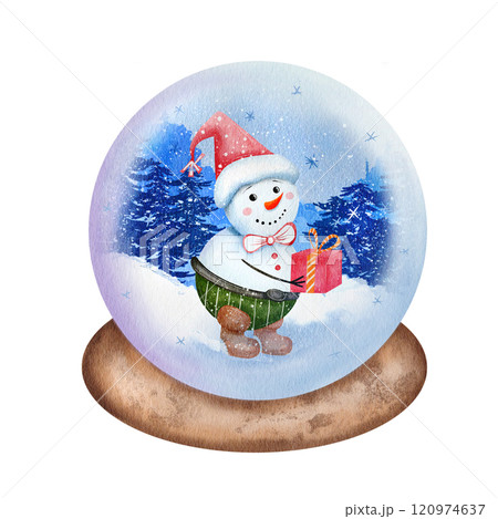 クリスマス 水彩画 雪だるま hqdefault.jpg