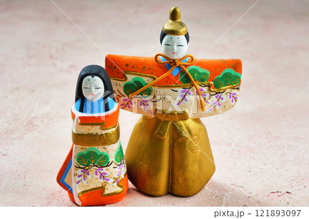 昔 ひな人形 人形 昔のの写真素材 - PIXTA