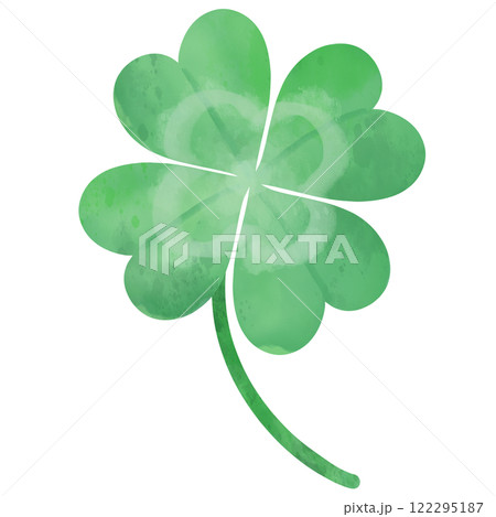 シロツメクサ 手書き 水彩 クローバーのイラスト素材 - PIXTA