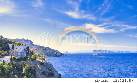 イドラ ギリシャ 風景 イドラ島の写真素材 - PIXTA