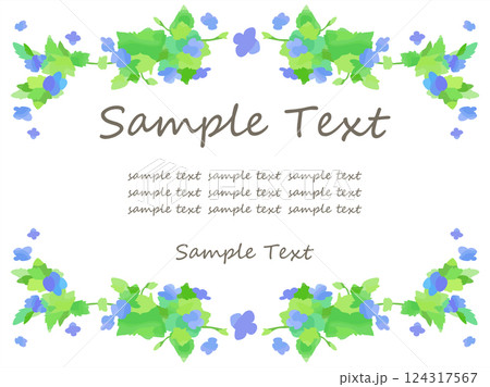 オオイヌノフグリのイラスト素材 - PIXTA