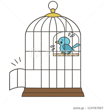 鳥かごのイラスト素材 - PIXTA