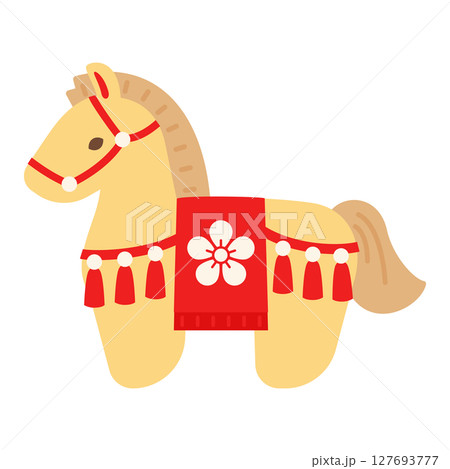 ◇神馬◇手描きイラスト 神馬のイラスト素材 - PIXTA