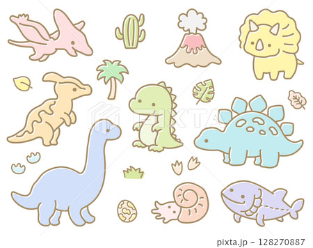 恐竜 生き物 生物 木のイラスト素材 - PIXTA