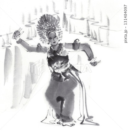 バリ舞踊のイラスト素材 - PIXTA