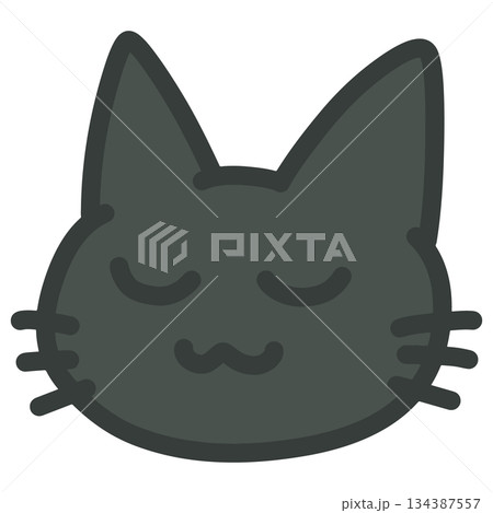 猫 黒猫 キャラクター 表情のイラスト素材 - PIXTA