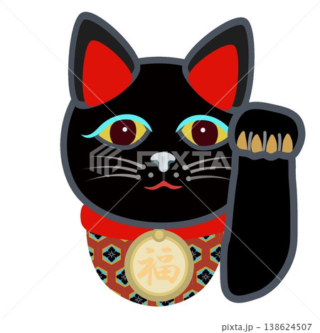 福猫　イラスト　絵 福猫のイラスト素材 - PIXTA