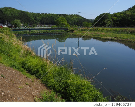 川 風景 河川 田舎の写真素材 - PIXTA